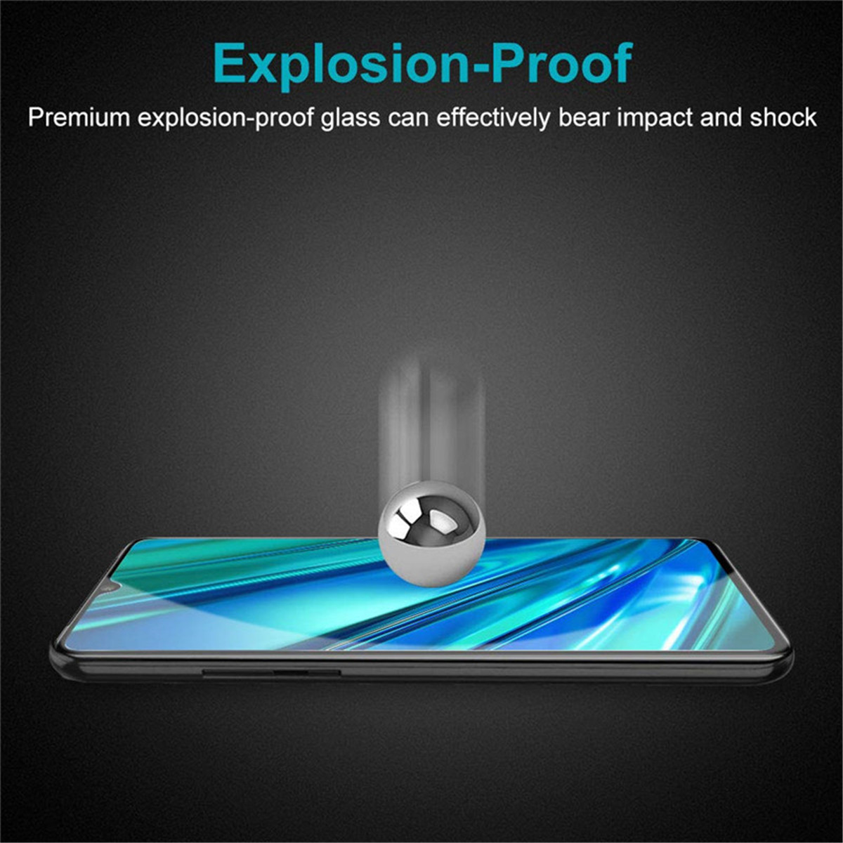 BAKEEY-Anti-Explosion-Full-Cover-Full-Gule-Tempered-Glass-Screen-Protector-for-Realme-5i-1666017-2